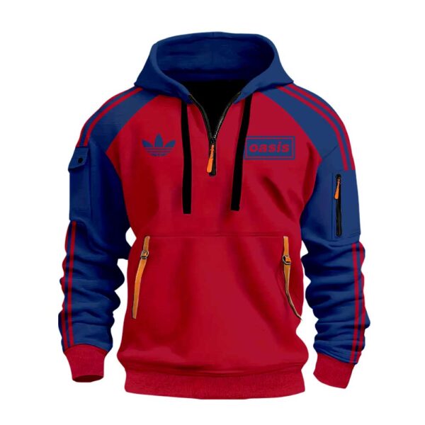 .Limited Edition Oasis “Live ’25” Red Hoodie