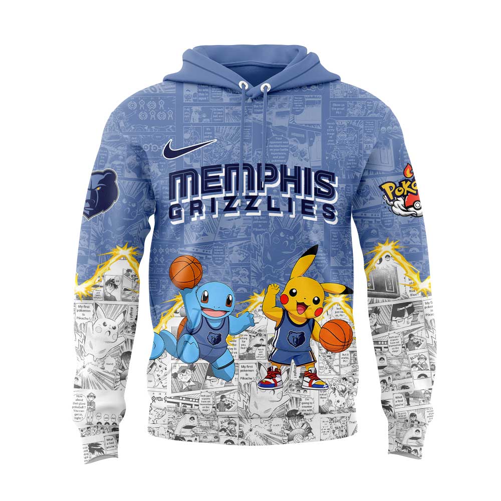 Memphis Grizzlies x Pokémon New Hoodie | FR84