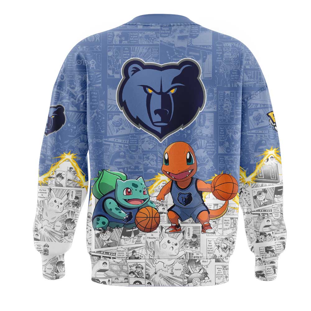Memphis Grizzlies x Pokémon New Sweatshirt | YR48