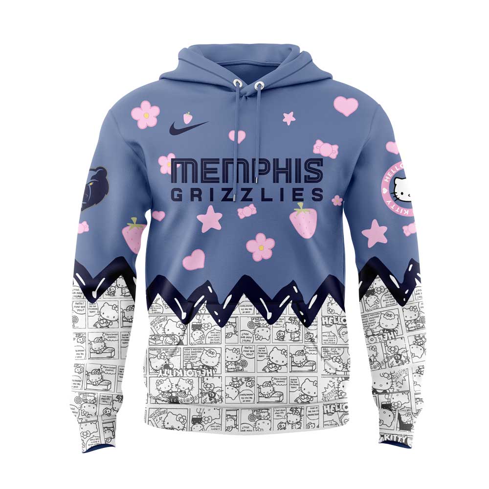 Memphis Grizzlies x Hello Kitty Night GameV2 Hoodie | XN22