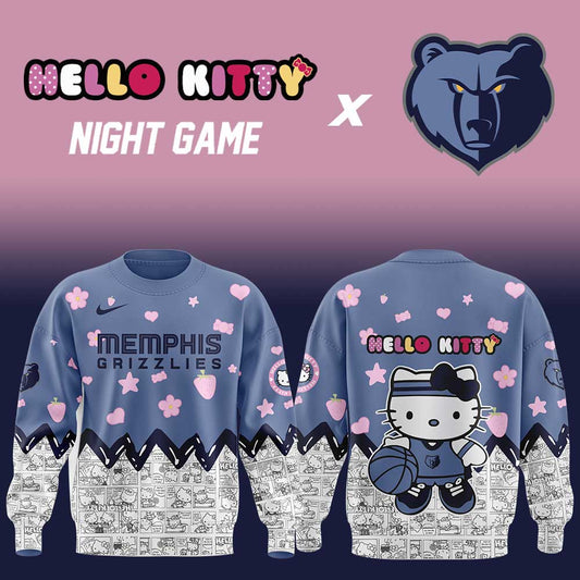 Memphis Grizzlies x Hello Kitty Night Game Sweatshirt | JB24