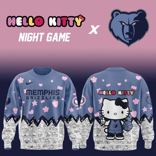 Memphis Grizzlies x Hello Kitty Night Game V2 Sweatshirt | CW55