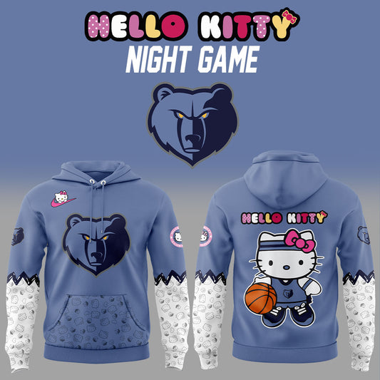 Memphis Grizzlies x Hello Kitty Night Game V3 Hoodie | QZ94