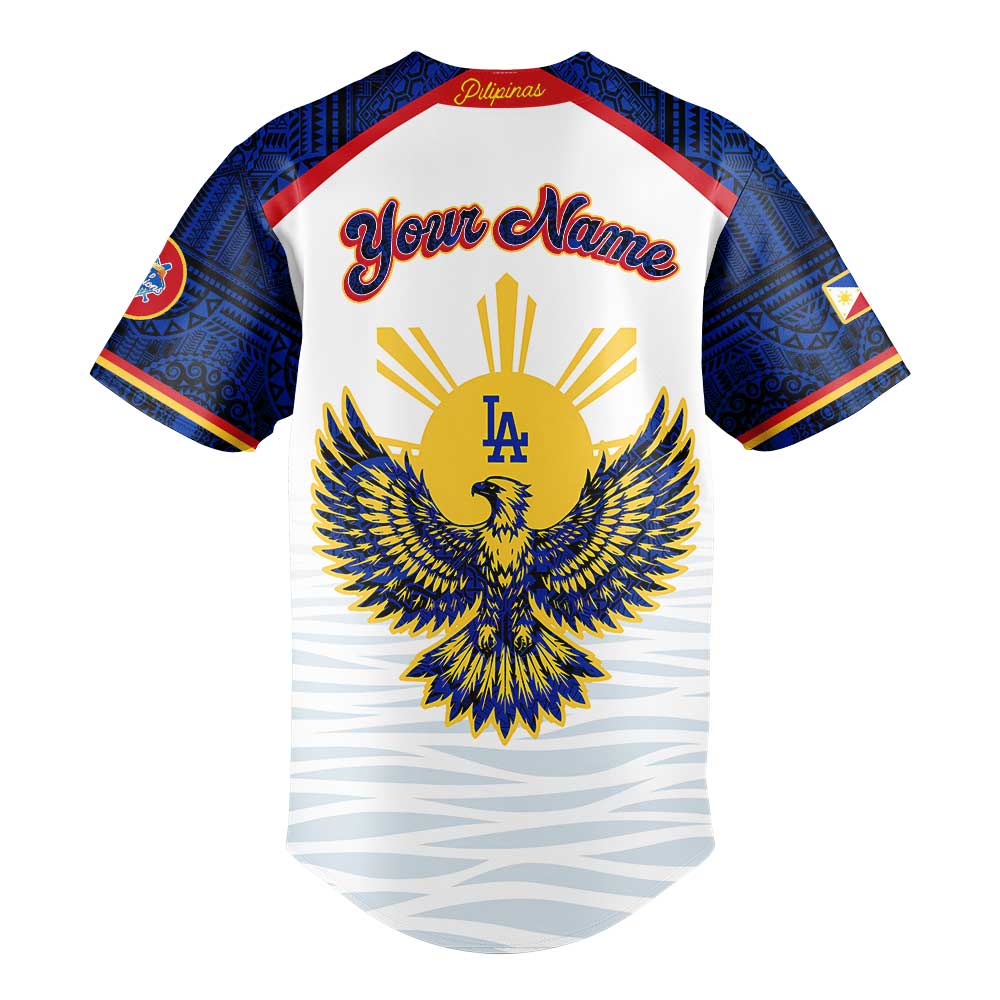 Los Angeles Dodgers Filipino Heritage Night 2025  Custom Name, Number For Fans Combo Jersey