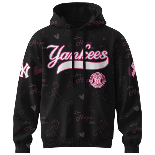 _ NYY x Breast Cancer Awareness Month Limited Edition Hoodie 2025.
