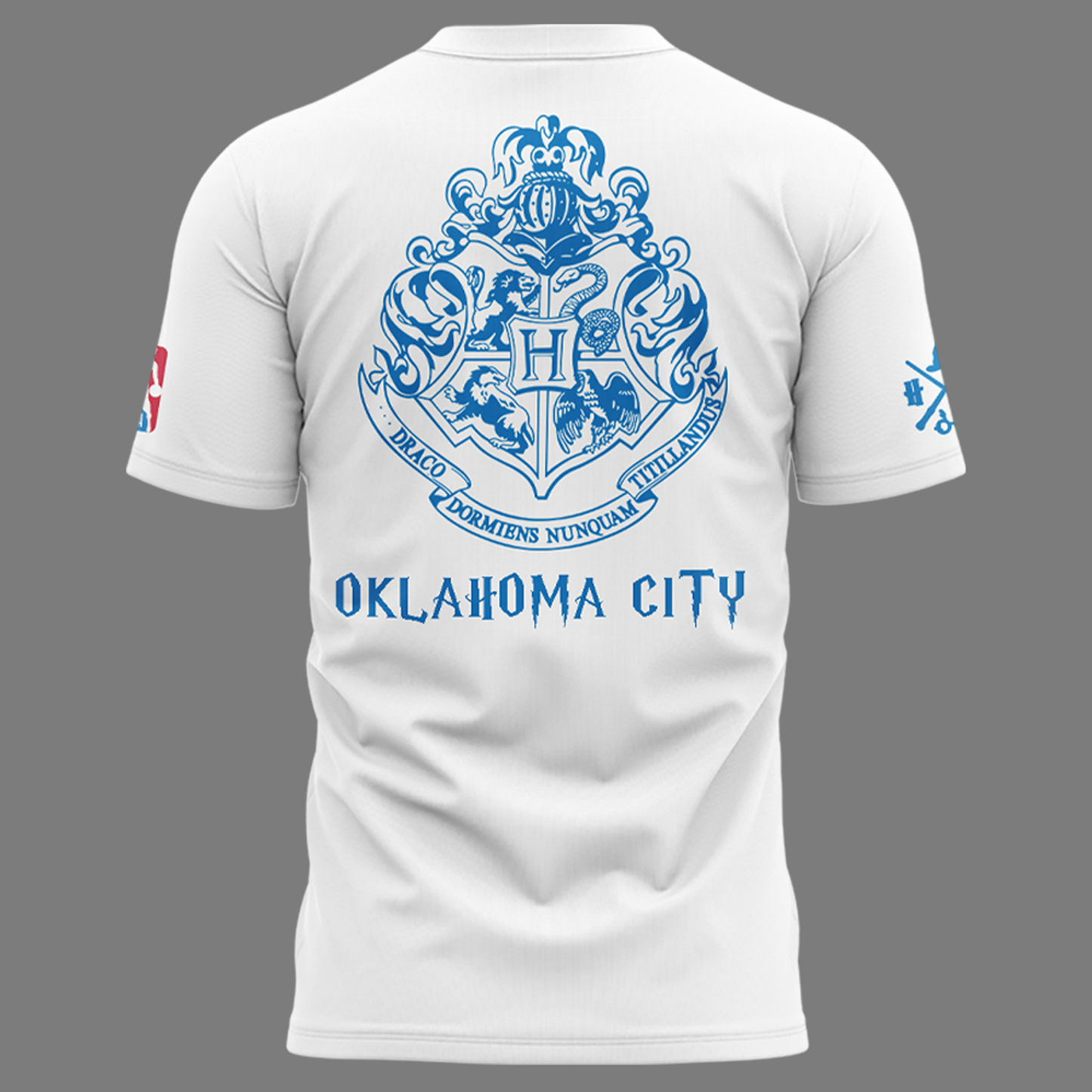Special New Oklahoma City Thunder x Harry Potter Night White T-Shirt 2025