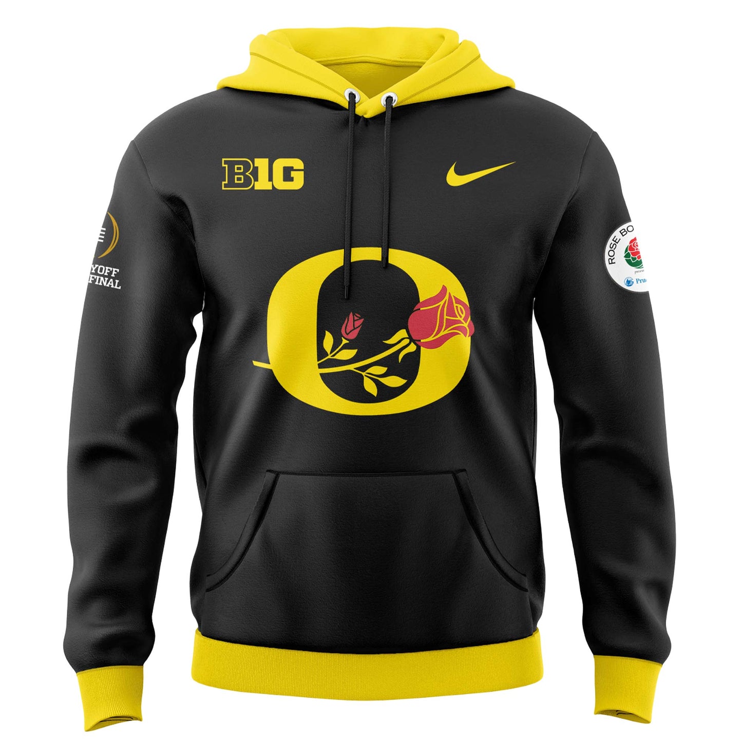 Oregon Ducks Rose Bowl Game 2025 Hoodie
