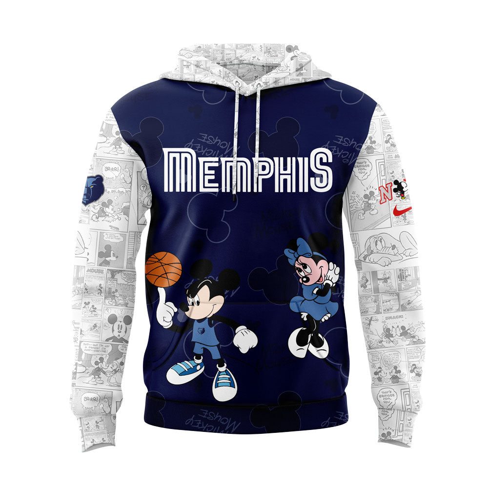 Memphis Grizzlies Mickey & Friends Hoodie | UL75