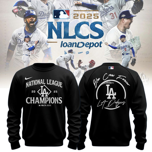 Los Angeles Dodgers x NL Champions 2025 ” Blue Crew Forever “