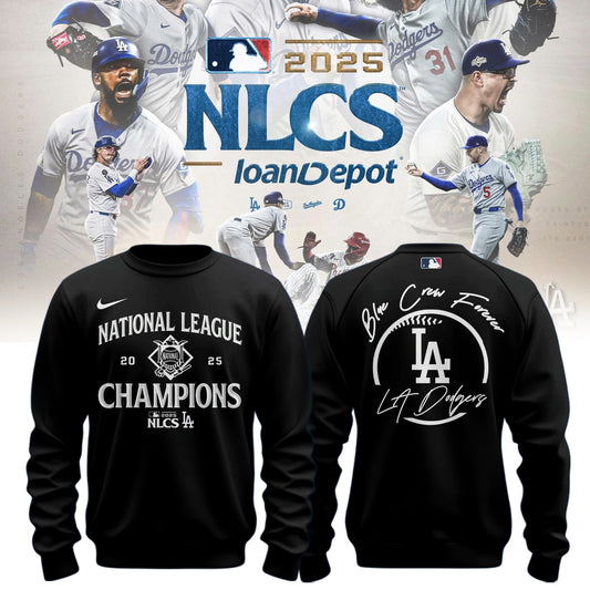 Los Angeles Dodgers x NL Champions 2025 ” Blue Crew Forever “