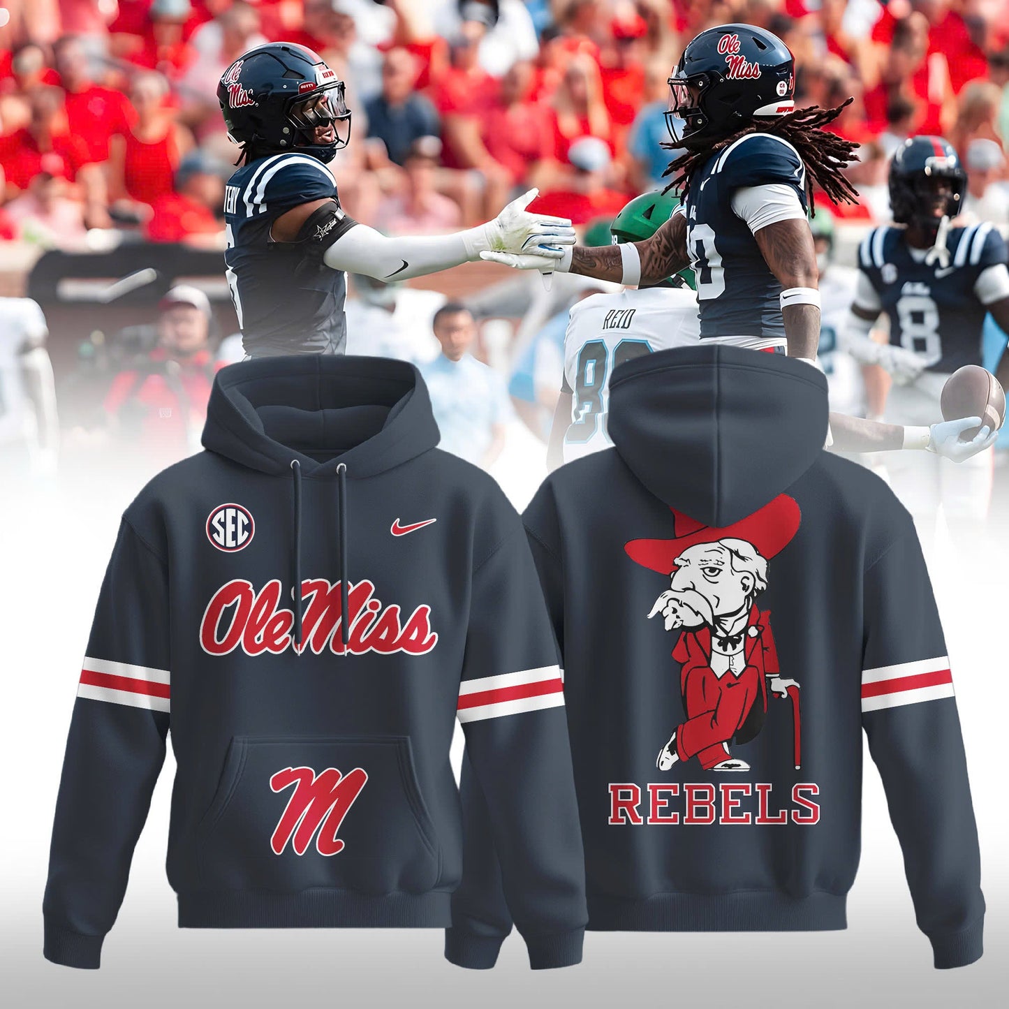 Ole Miss Rebels 2025 Uniform Reveal Special Edition Hoodie