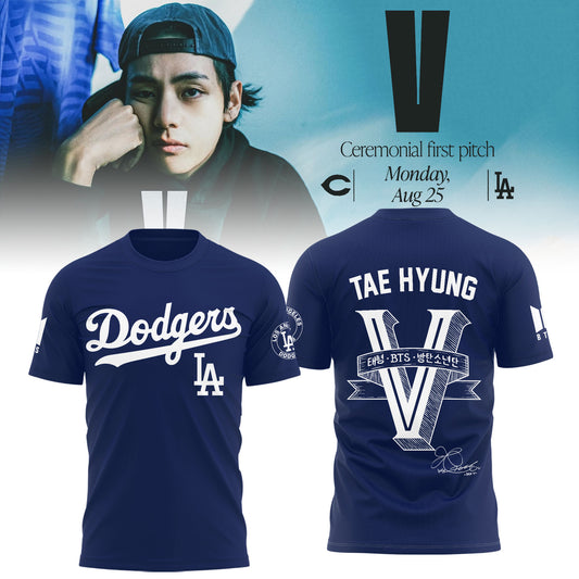 Los Angeles Dodgers x V BTS Limited Edition Shirt