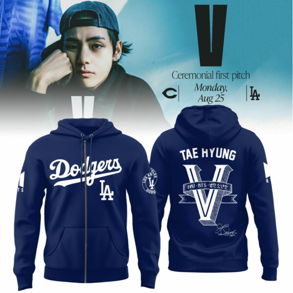 Los Angeles Dodgers x V BTS Limited Edition Shirt