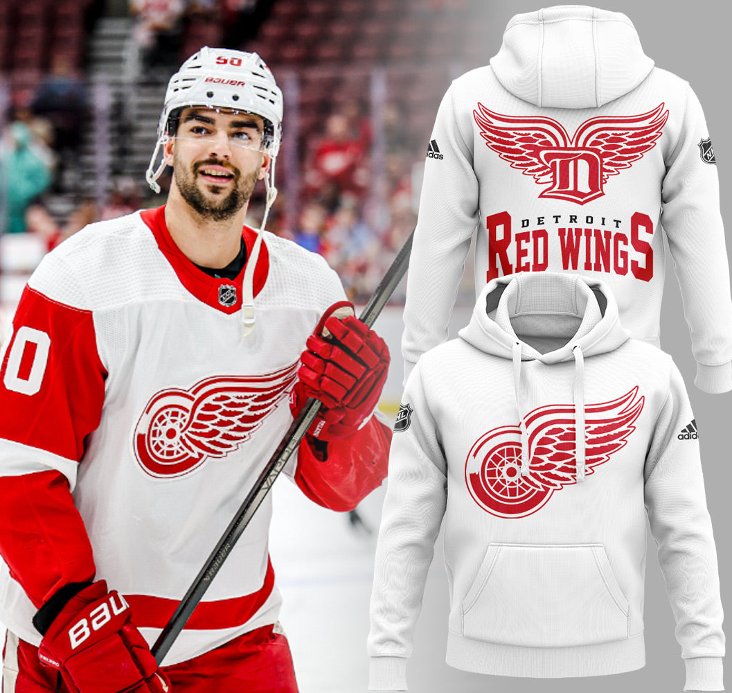Special Detroit Red Wings Team Hoodie