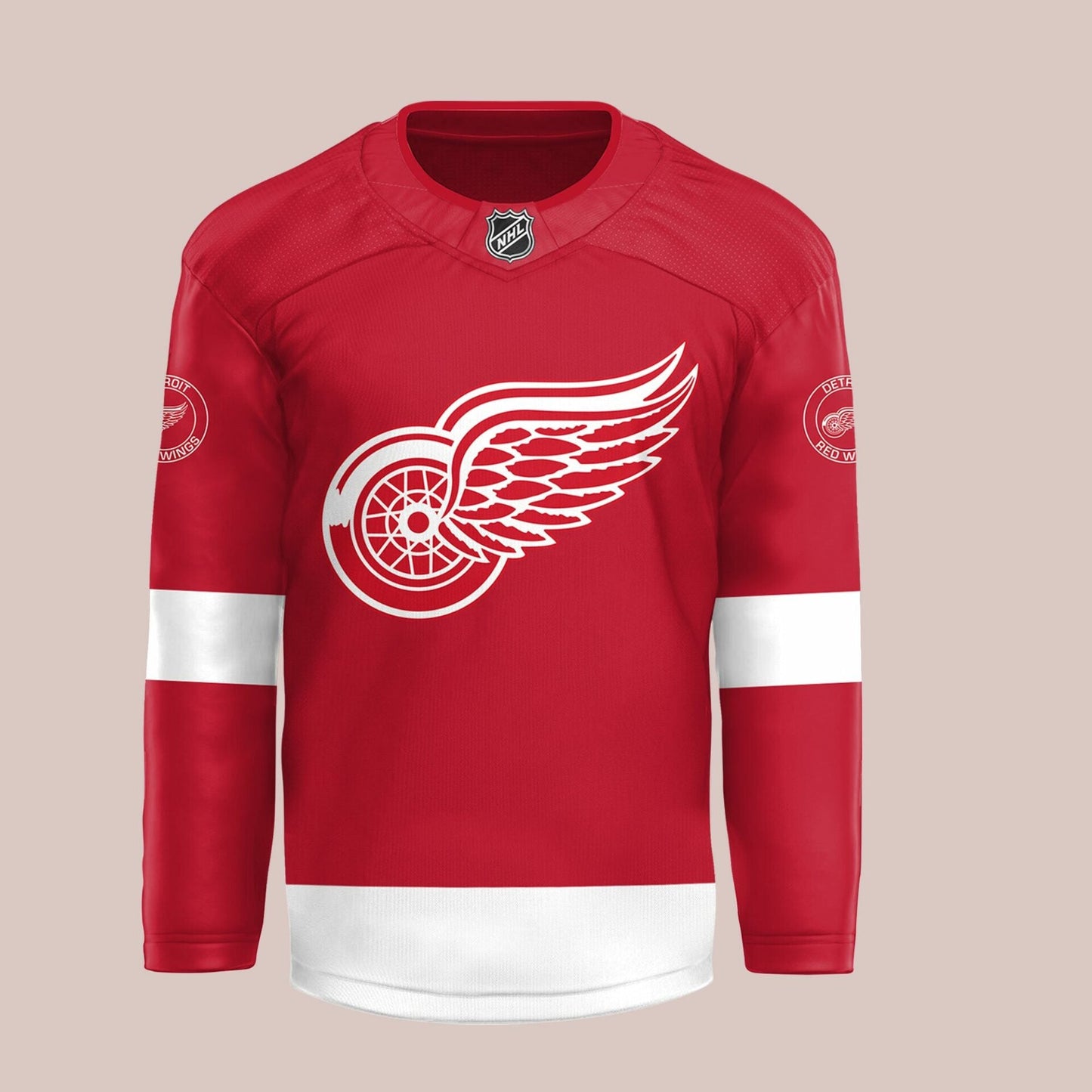 Detroit Red Wings X Hello Kitty RED Hockey Jersey