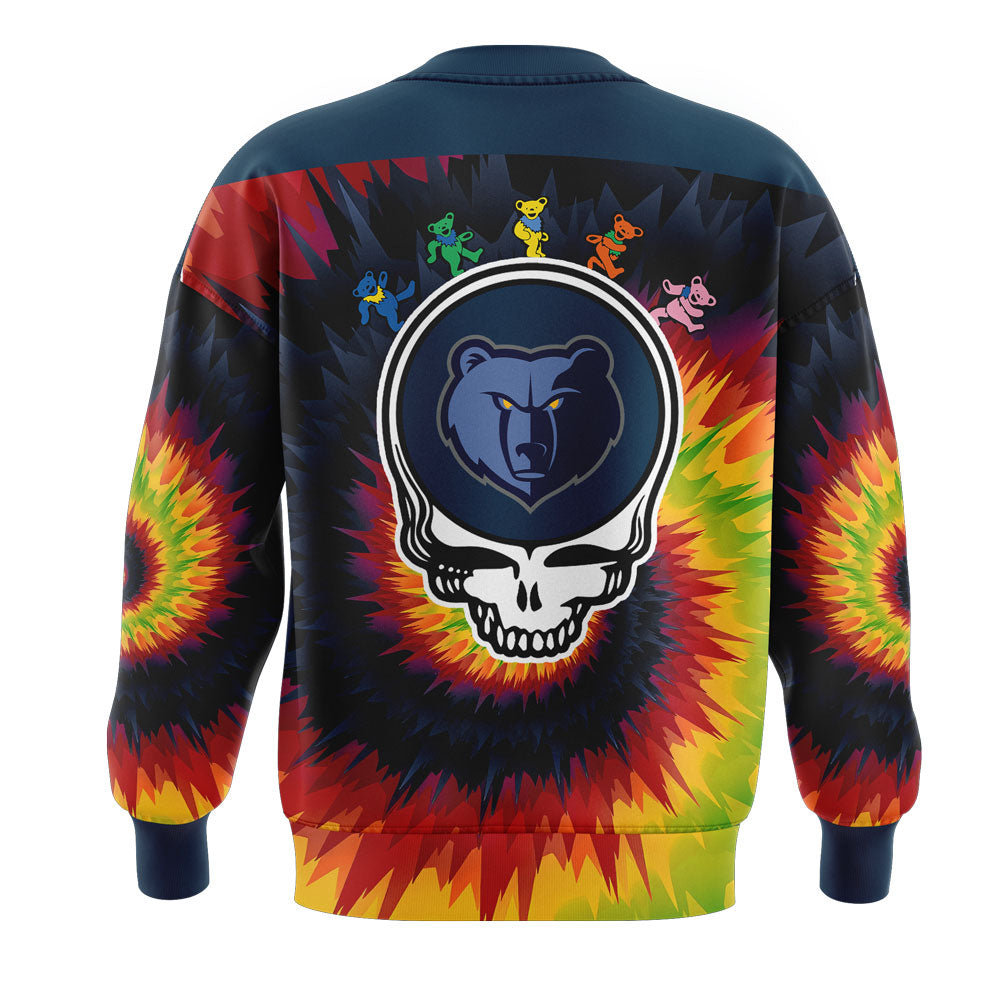 Memphis Grizzlies Grateful Dead Night Sweatshirt | NI45
