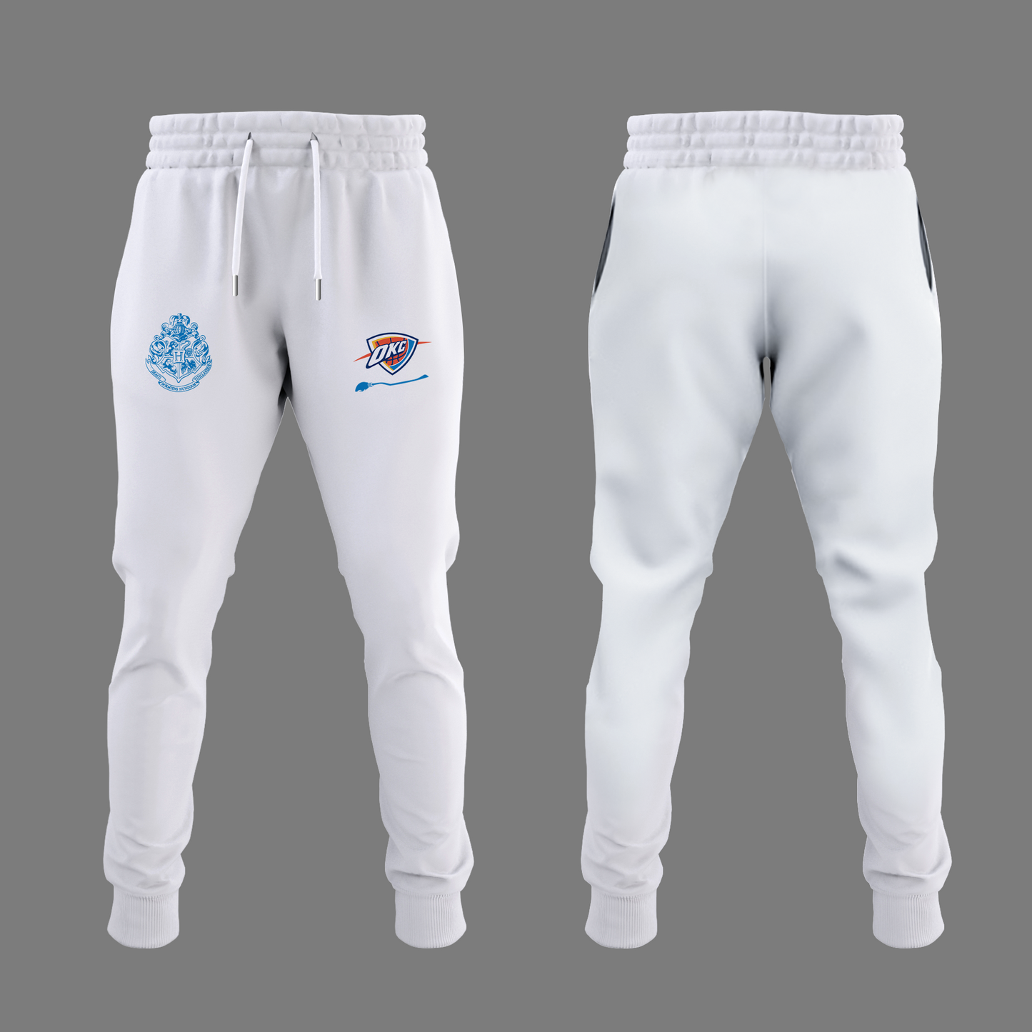 Special New Oklahoma City Thunder x Harry Potter Night White Hoodie 2025