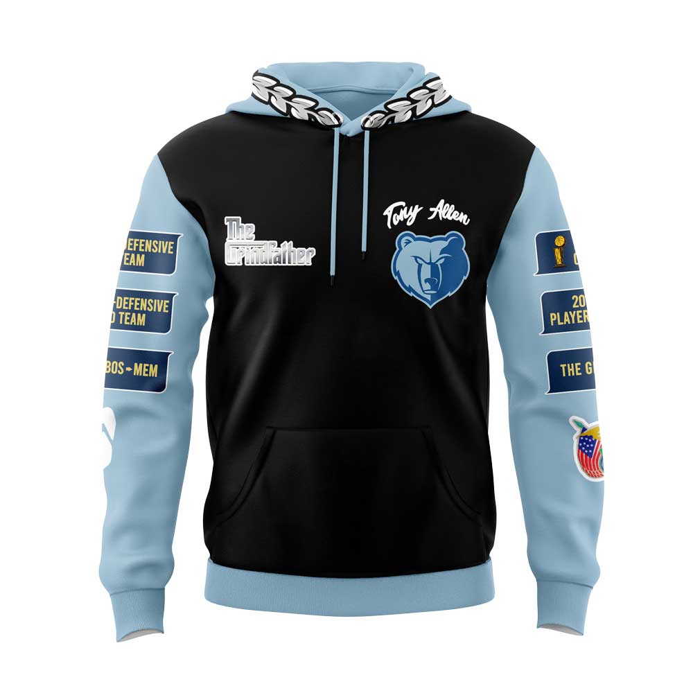 Memphis Grizzlies The Grind Father Tony Allen Limited Hoodie | QG38