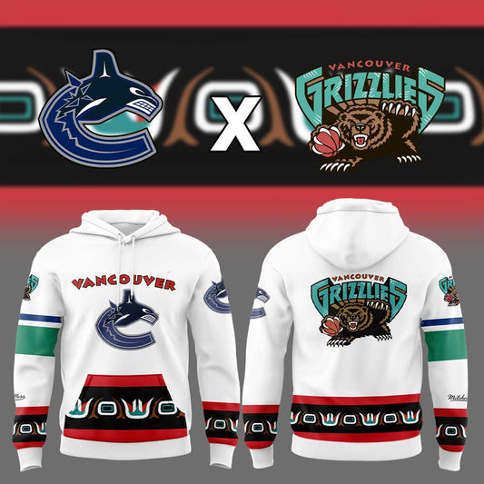 Limited Edition Vancouver Canucks x Memphis Grizzlies Hoodie | DO41