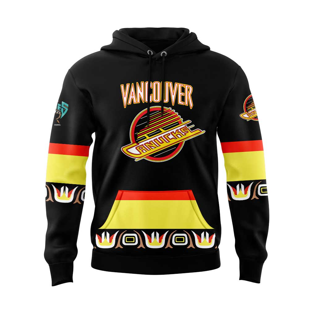 Limited Edition Grizzlie x Vancouver Canucks V4 Hoodie | LJ40