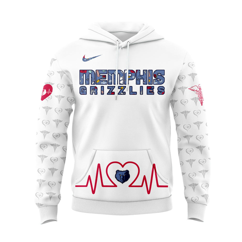 Memphis Grizzlies Nurses Appreciation Hoodie | AC24
