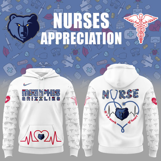 Memphis Grizzlies Nurses Appreciation Hoodie | AC24