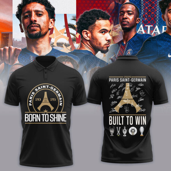 ..PSG – UEFA SUPER CUP CHAMPIONS 2025 Shirt- Black