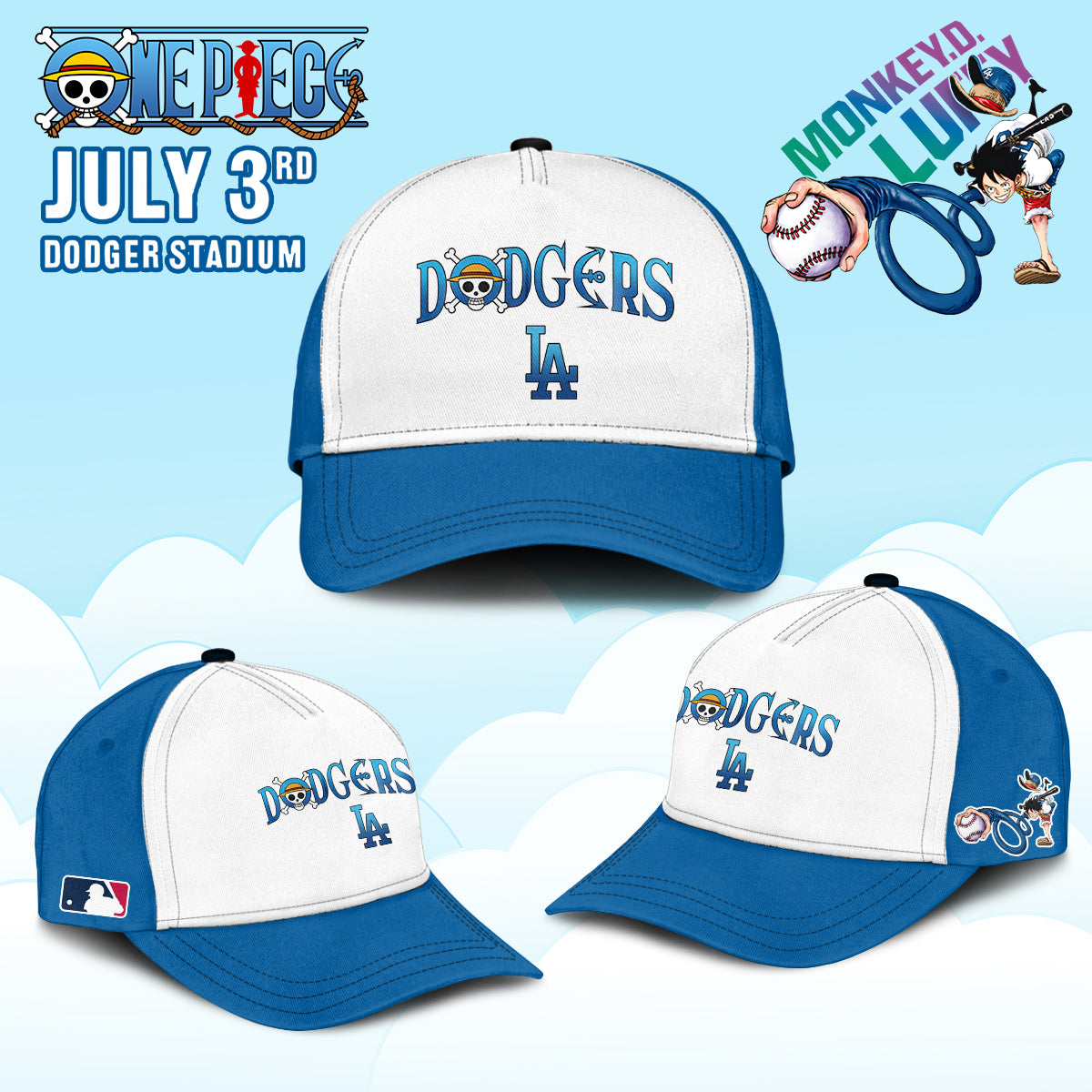 (Buy 1 get 1)__ ONE PIECE Night with the Los Angeles Jersey