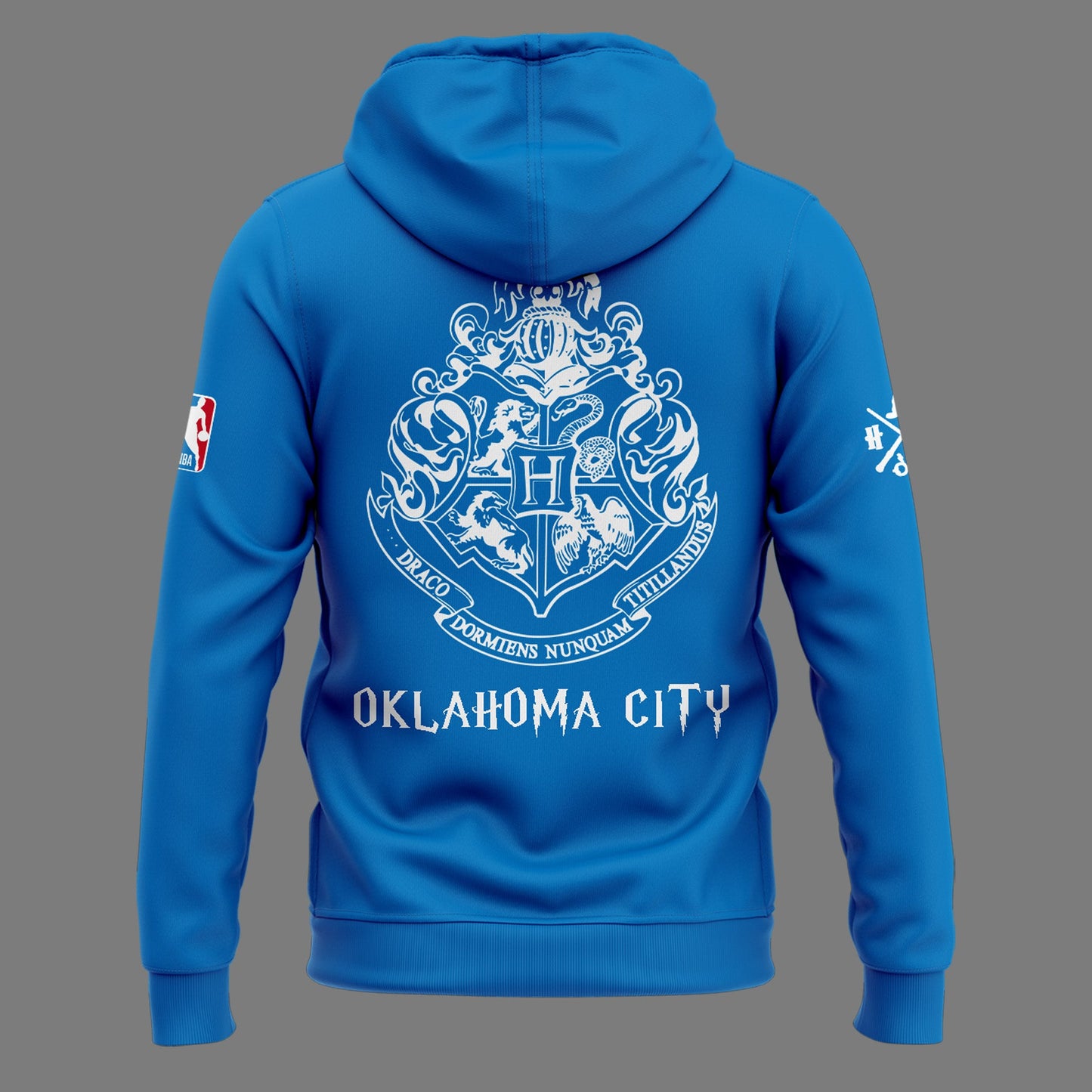 Special New Oklahoma City Thunder x Harry Potter Night ZipHoodie 2025