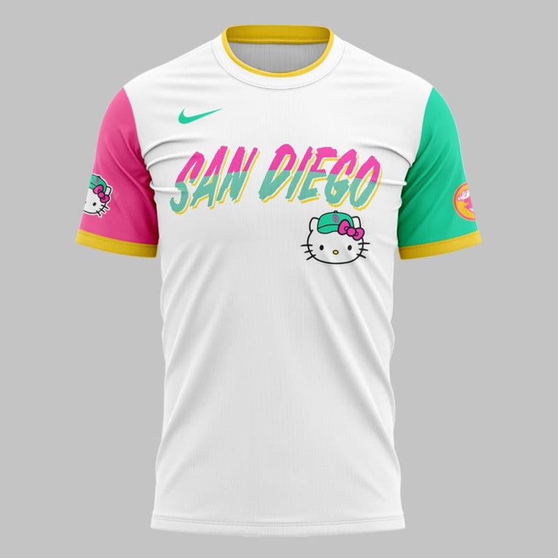 Limited Edition San Diego x Hello Kitty Night TShirt-AB040225500