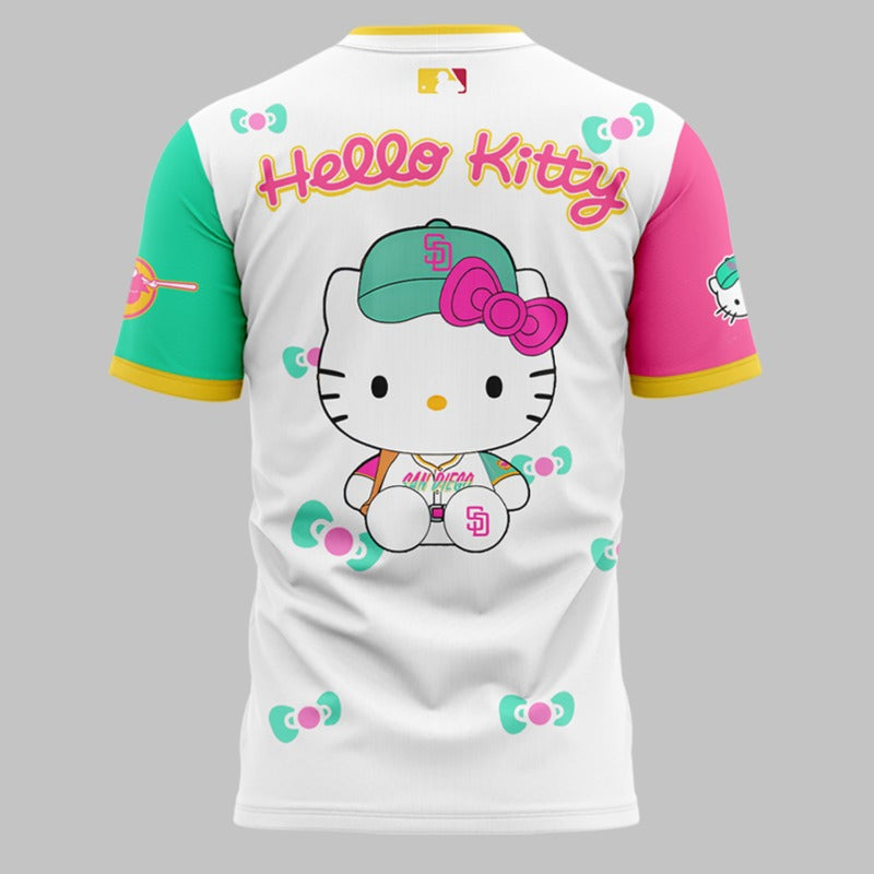 Limited Edition San Diego x Hello Kitty Night TShirt-AB040225503