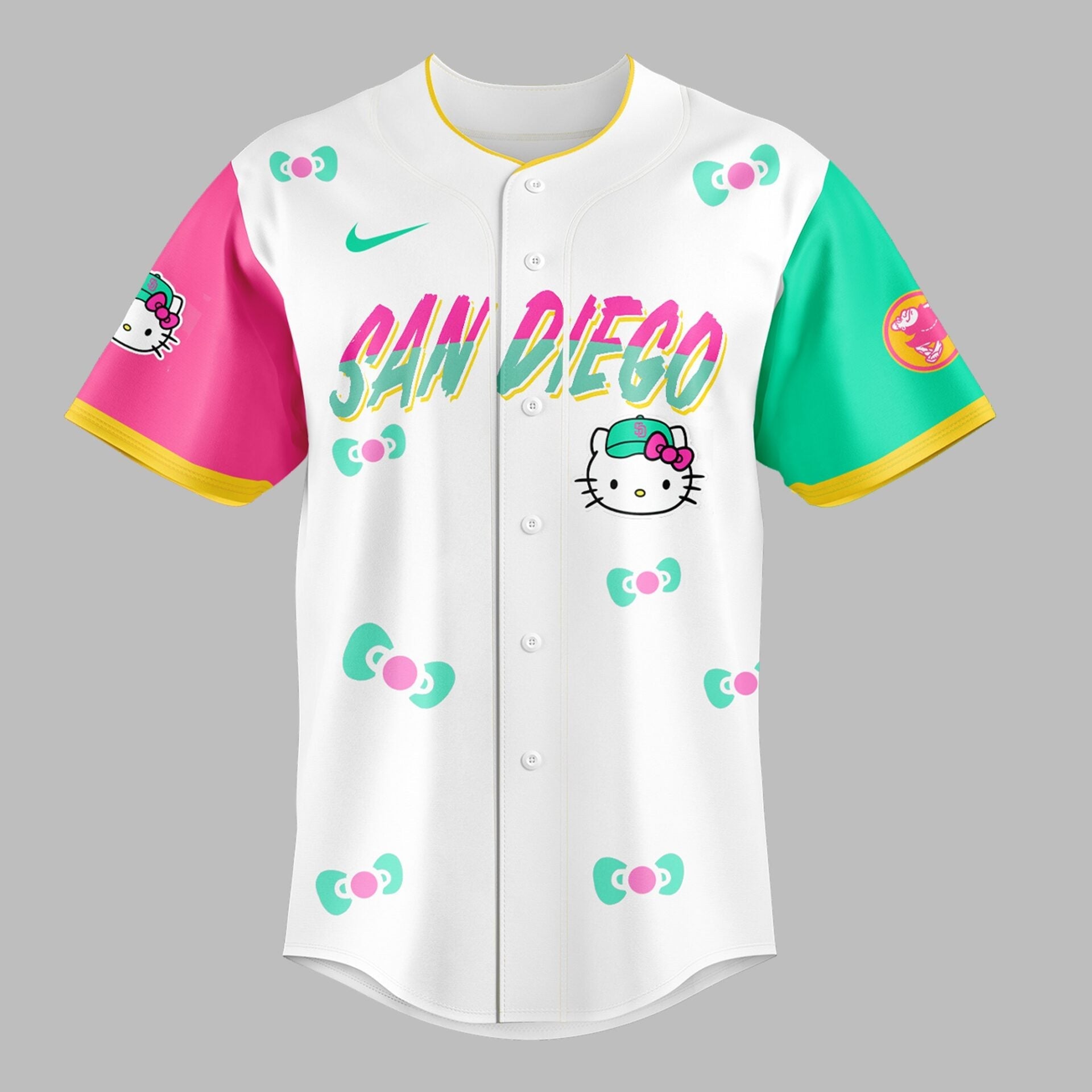 Limited Edition San Diego x Hello Kitty Night Jersey-AB040225505