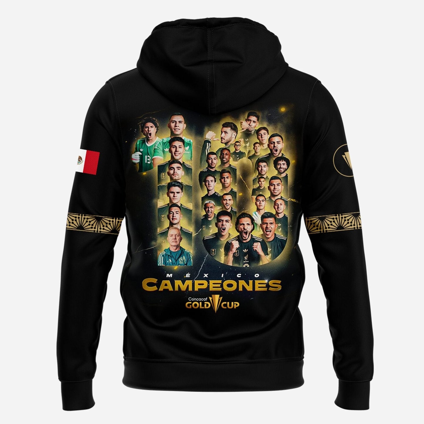 Limited Edition México x Concacaf Gold Cup 2025 Hoodie