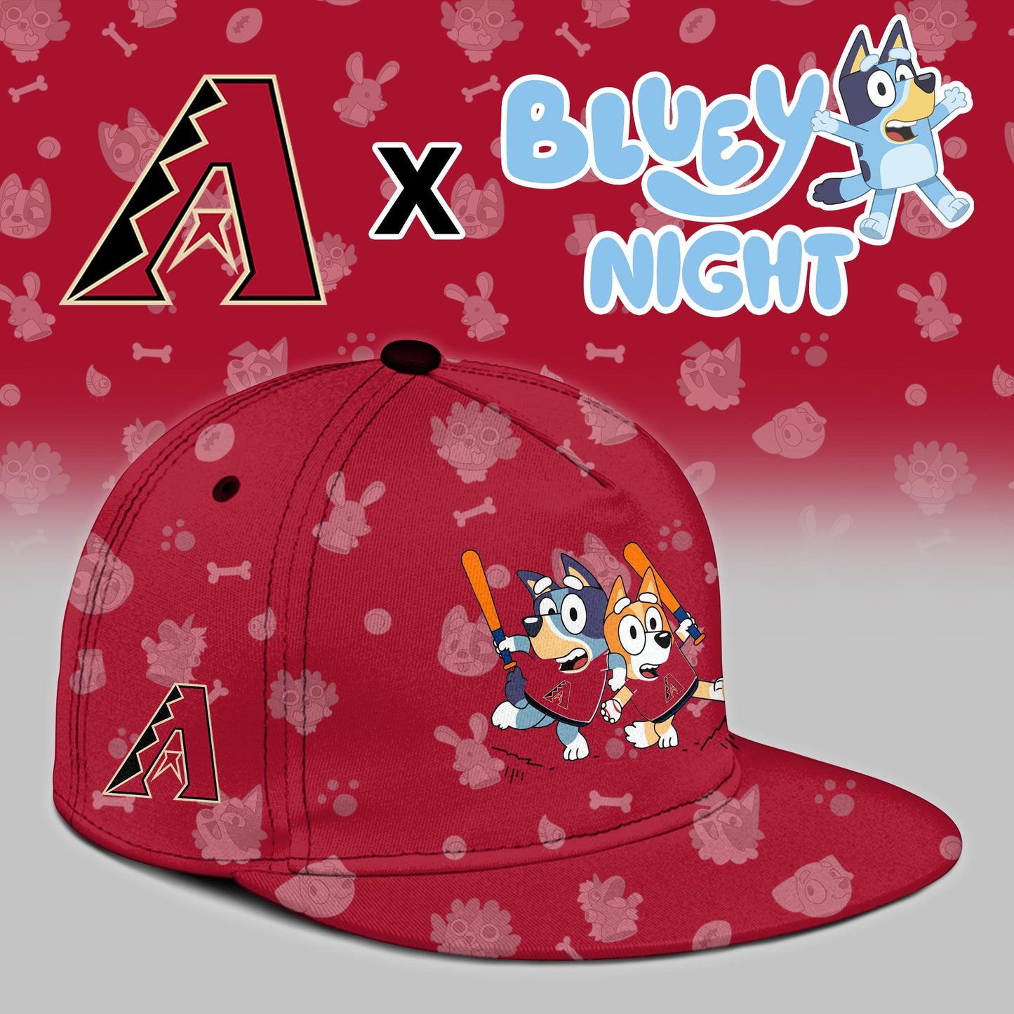 Arizona Diamondbacks 2025 Bluey Night Limited Jersey | DQ26