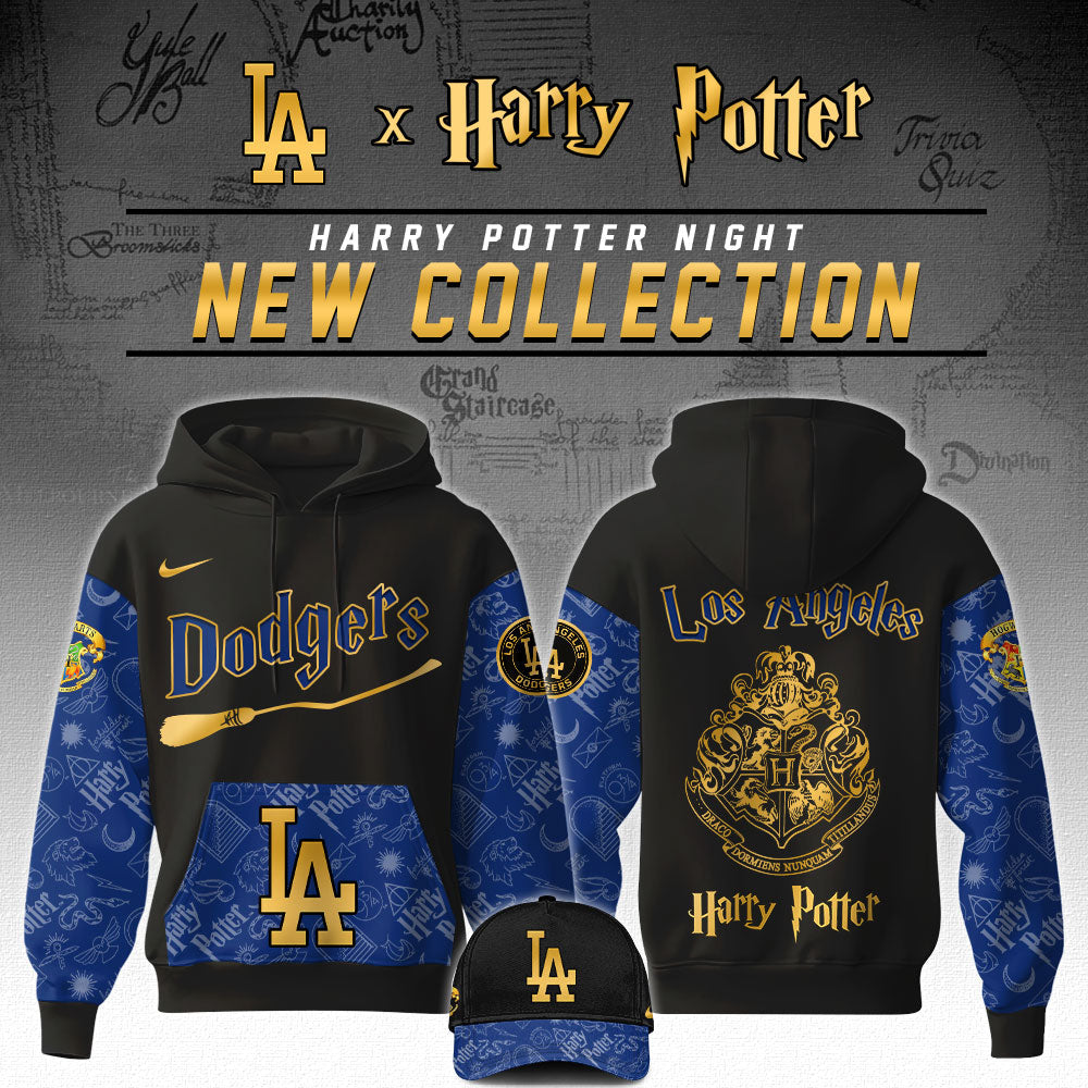 .  Los Angeles Dodgers MLB x Harry Potter Night Game Hoodie Editions Limited