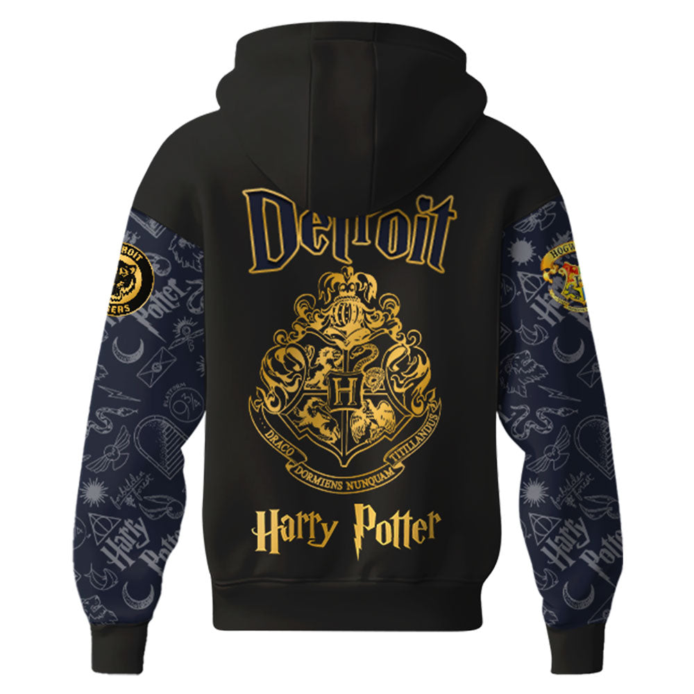 .Detroit Tigers MLB x Harry Potter Night Game Hoodie Editions Limited