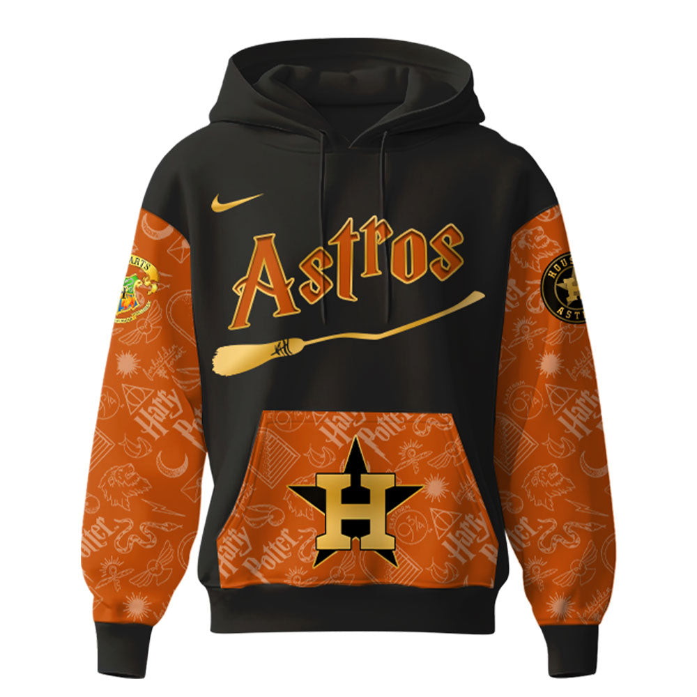 . Houston Astros MLB x Harry Potter Night Game Hoodie Editions Limited