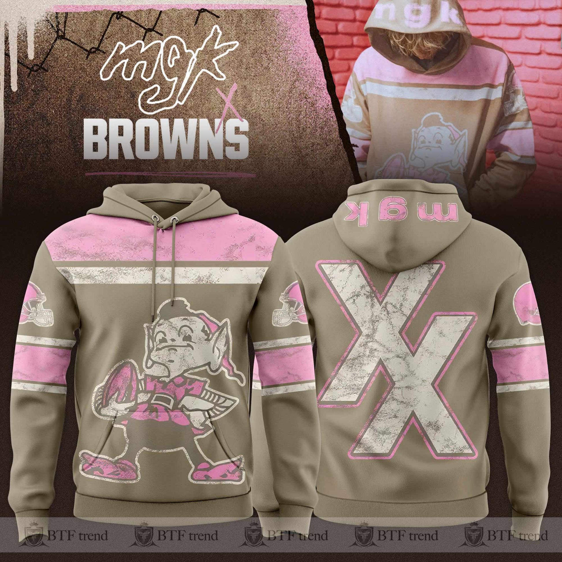 MGK x Cleveland Browns Hoodie Special Version
