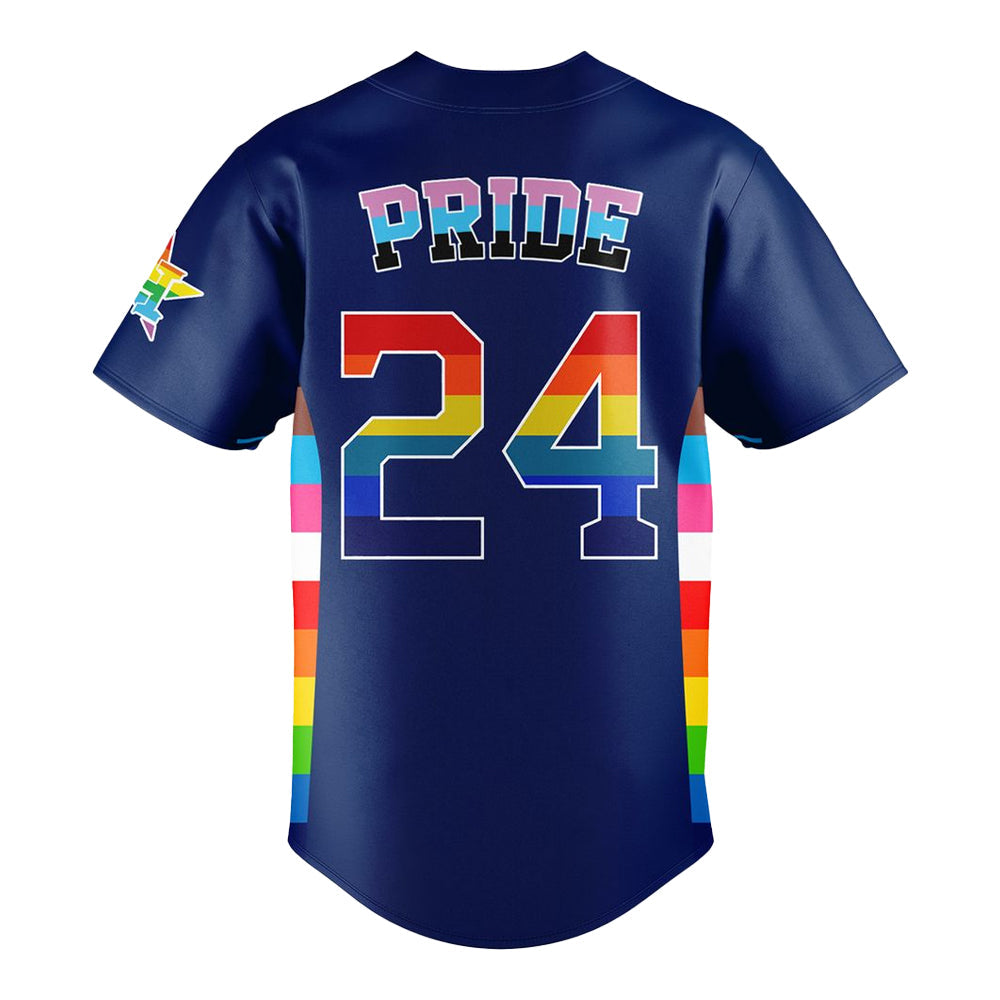 Houston Astros PRIDE NIGHT 2024 Baseball Jersey Limited | EY81