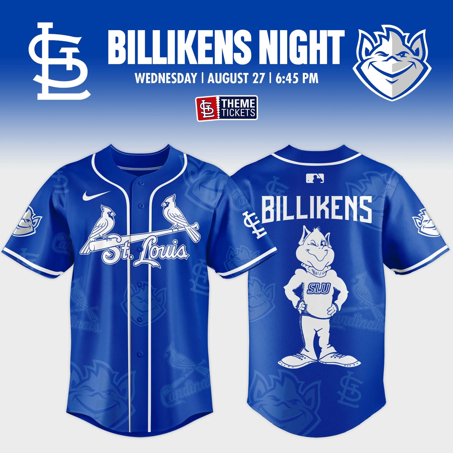 _ St. Louis Cardinals x Billikens Night Game Limited Edition Jersey 2025