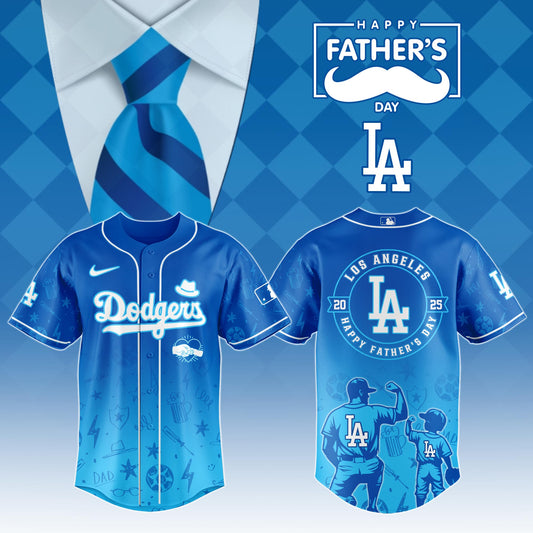 .Los Angeles Dodgers Special Father's Day Limited Edition Jersey