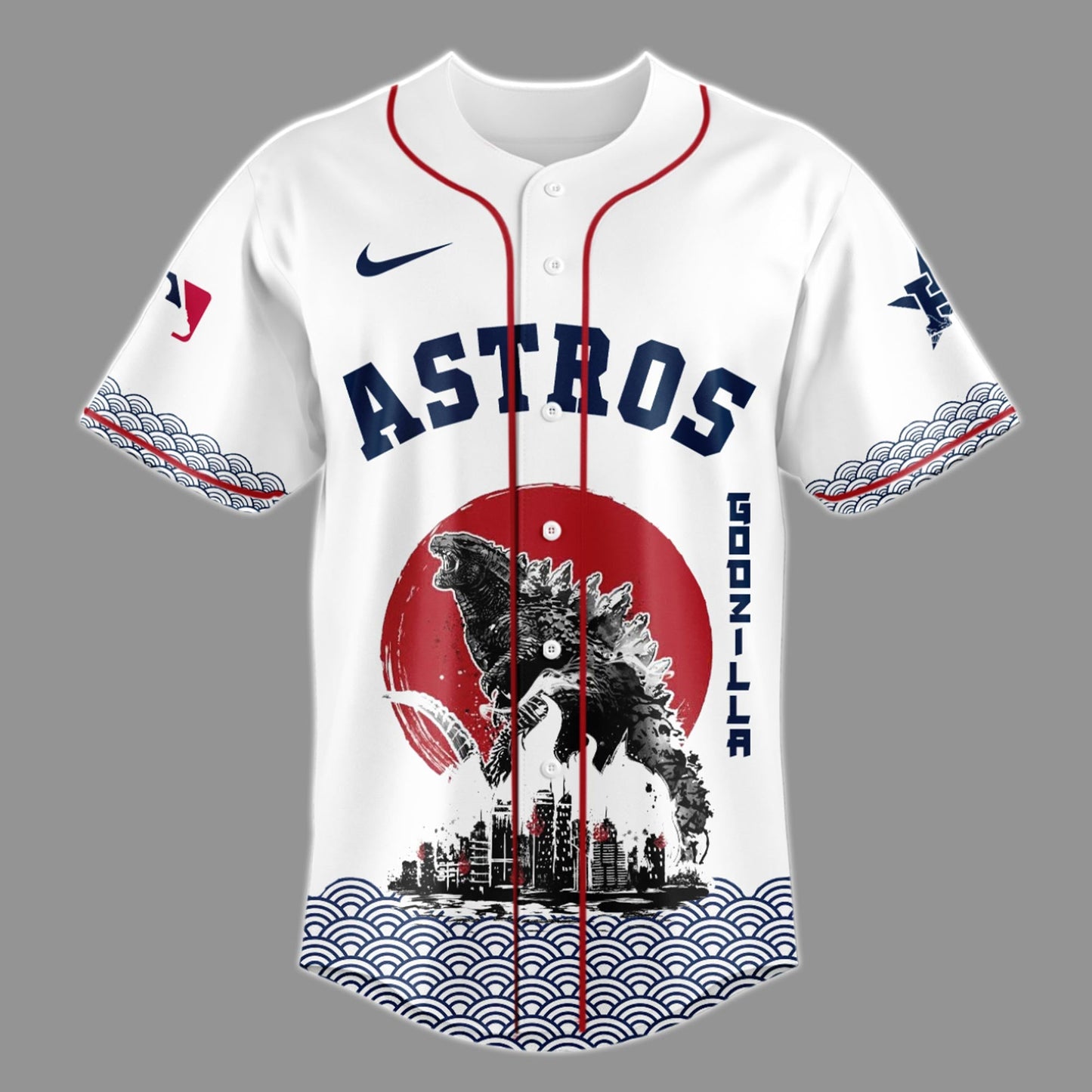 Godzilla x Houston Astros Limited Japan Edition Jersey
