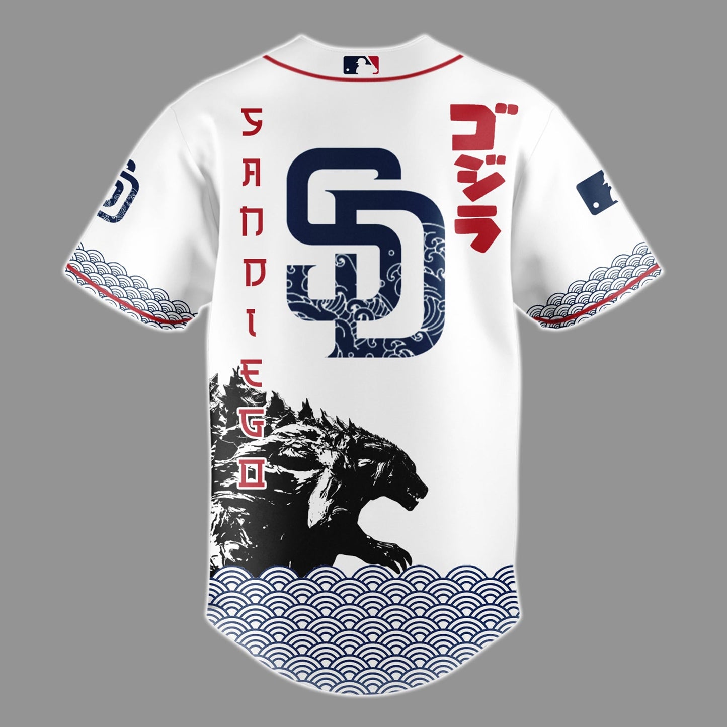 Godzilla x San Diego Padres Limited Japan Edition Jersey