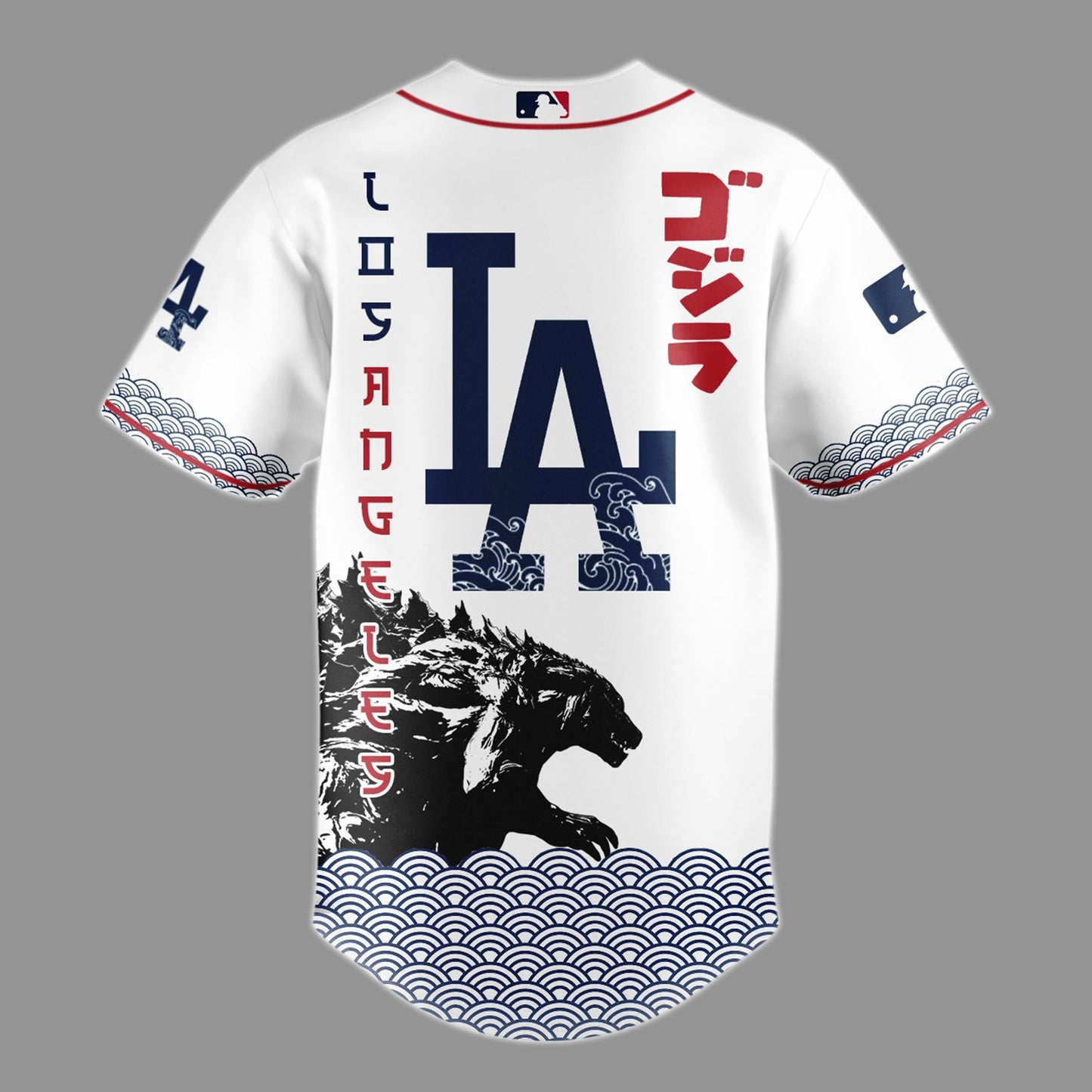 Godzilla x Los Angeles Dodgers Limited Japan Edition Jersey