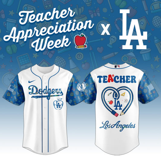 .     Los Angeles Dodgers MLB X Teacher Appreciation Week Edition Jersey 2025