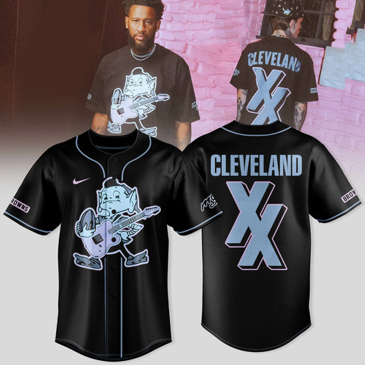 Machine Gun Kelly x Cleveland Browns Baseball Jersey - 2025 New Collection