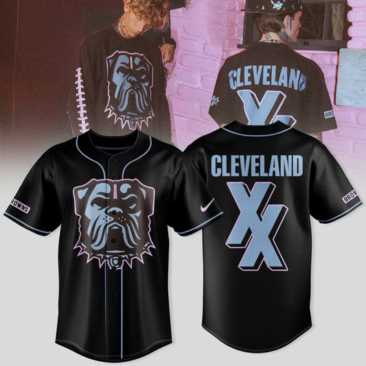 Machine Gun Kelly x Cleveland Browns Baseball Jersey - 2025 New Collection