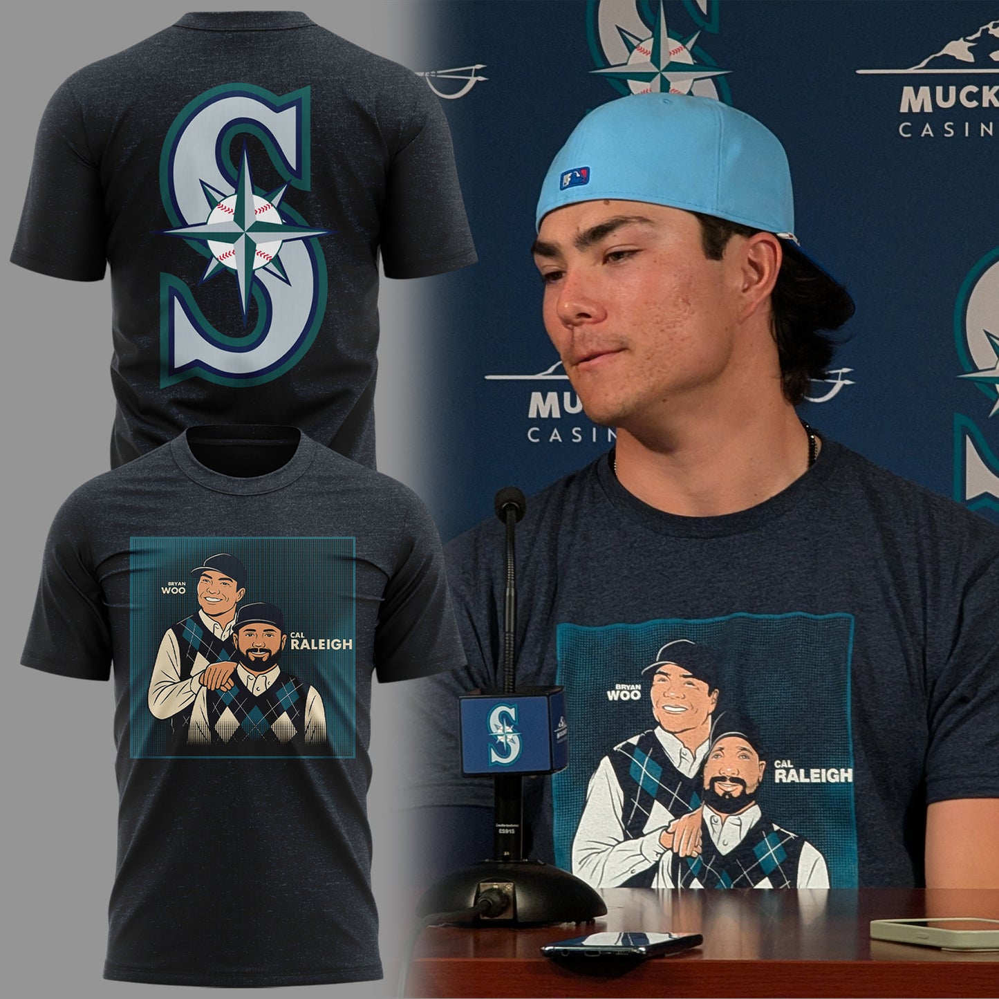 Limited Edition Mariners TShirt-KC07052513