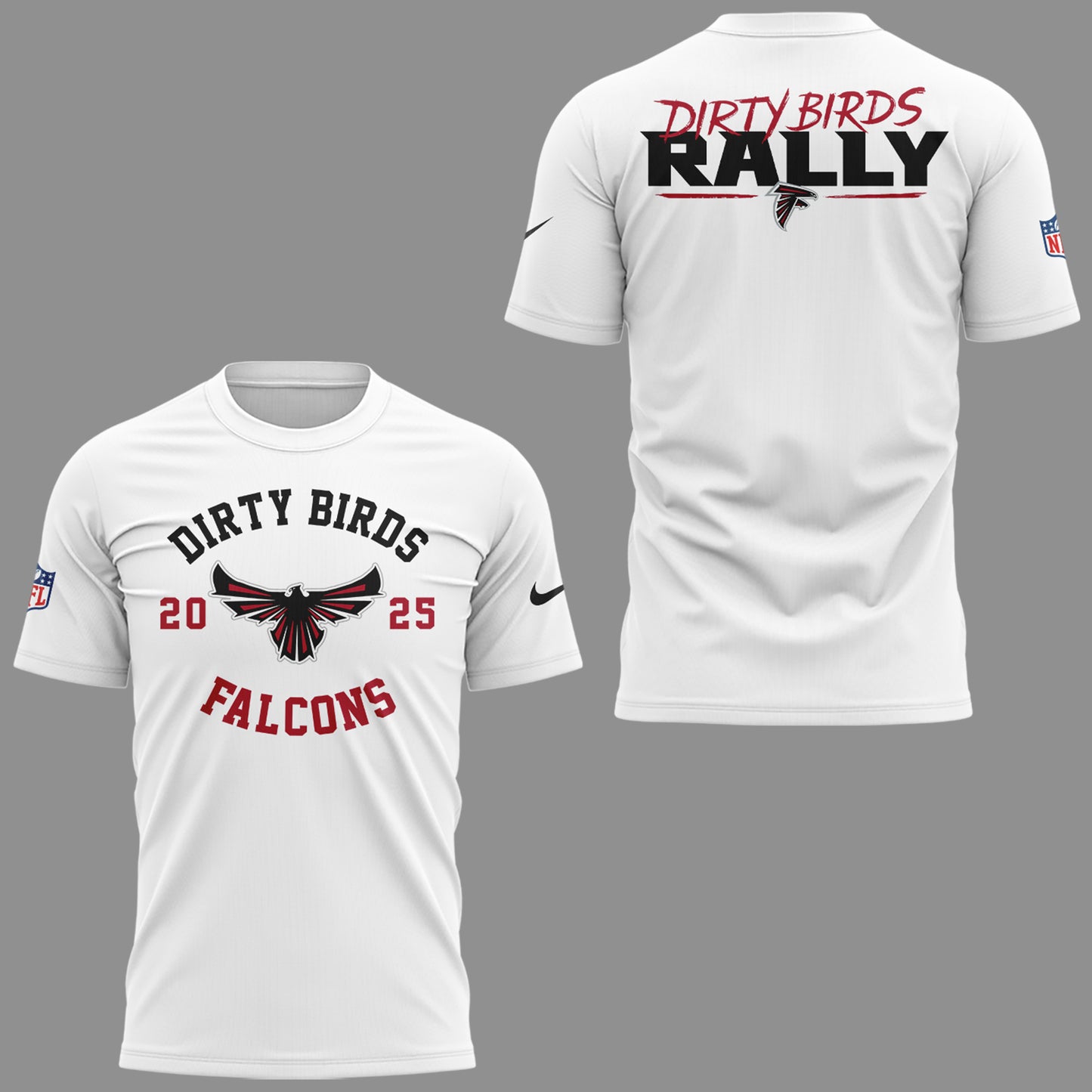 Special New Dirty Birds Rally 2025 White T-Shirt