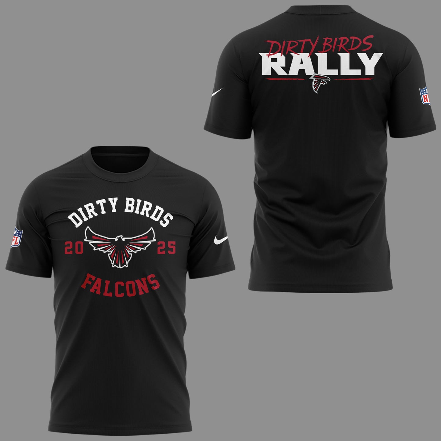 Special New Dirty Birds Rally 2025 Black T-Shirt